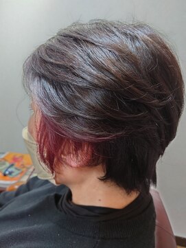 ウィズ(WITH) インナーレッドショートレイヤー