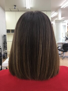 ヘアースタジオブランシェ 新川店(hair studio branche) ミディアムボブ