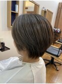 ショートカット　ひし形ボブ　◎30代　40代　50代　60代