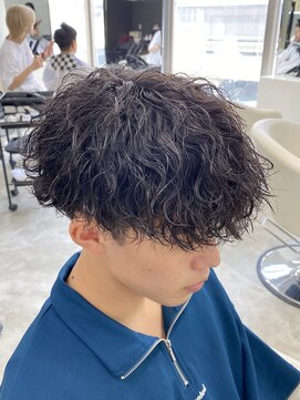 エデアンルクラ 下通(EDEAN Leclat) 熊本メンズパーマ ツイスパ 波巻き マッシュ MEN'S HAIR