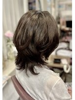 サーティエイト(38) くびれひし形無造作ウルフレイヤー