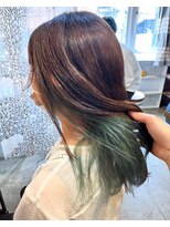 コモン ヘア デザイン(COMMON hair design) インナーカラー