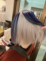 コワファースト長崎シャンプーボーイ 2nd(COIFF1RST 長崎 SHAMPOO BOY)&nbsp;長崎ハイトーンボブ ケアブリーチ インナーデザイン