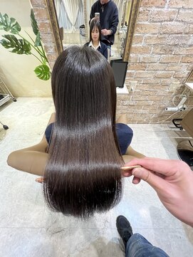 アリーシャ バイ アルティナ(Alisha by artina) 乾かすだけでサラ艶ストレートヘア