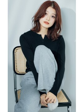 リコット 与野(Liecot) レッド×くびれヘア