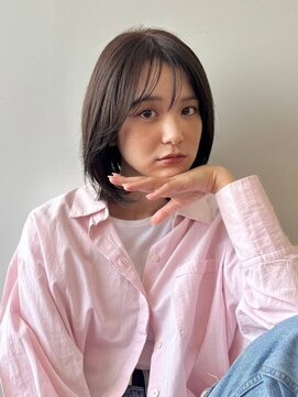 ベンジー 香椎店(benji) 《benji》大人な軽いボブ