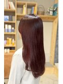 髪質改善Rカラー/レイヤーカット/秋色