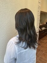 エルサフィロ ヨドヤバシ(el zafiro yodoyabashi)&nbsp;くびレイヤーエモージュカールセミディシアーカラー20代30代40代