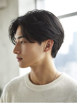 ニュアンスパーマ/フェザーパーマ/メンズカット/メンズマッシュ