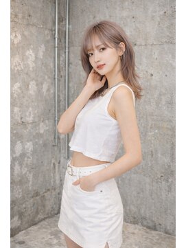 アグ ヘアー ロジェット 松本桐店(Agu hair rojet) 透明感ミディアムレイヤー♪