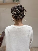 ゼスト 中野店(ZEST)&nbsp;【ZEST中野/イチカ】リボンアレンジ/ボブ/タイトアレンジ