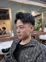 バーバースリーアイ(BARBER 3i)&nbsp;ツーブロックショート