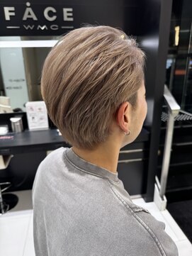 エアー 銀座タワー(AIR) 【藤岡】大人ミルクティーベージュ×メンズショート