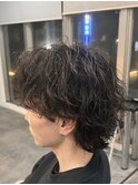 波巻きスパイラルパーマ