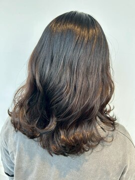 ナチュラル ヘアーデザイニング(Natural hair designing) ダークグレージュ/モーヴグレージュ/ヨシンモリレイヤー/モテ髪