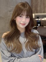 グランド(GRAND)&nbsp;セミロング30代40代ストレートレイヤー前髪なし前髪あり表参道