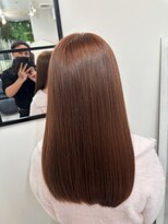 アールサロンギンザ(Rr SALON GINZA) 髪質改善 RrSALON Hydro XE treatment+カット+カラー