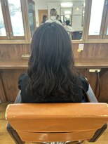 トップヘアー 中庄店(TOP HAIR fuapua) 《TOPHAIR 中庄店/きゃん》ゆるふわパーマ×ミディアム