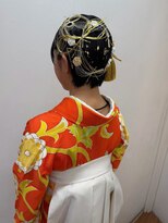 アカネ(Akane)&nbsp;卒業式ヘアセット　袴ヘアアレンジ　10代　20代