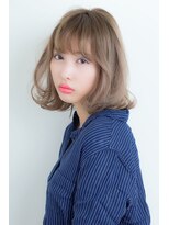 アリエッタ(aRietta)&nbsp;【aRietta/銀座】外国人風モーブカラーふわくびれミディ