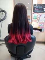 ウィット アンド ラファム Wit &La Famme&nbsp;ピンクなグラデーションをソフト巻き