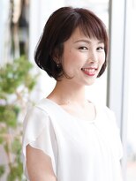 ヘアークリアー 春日部 大人の小顔ショートボブ/脱白髪染め/30代40代50代