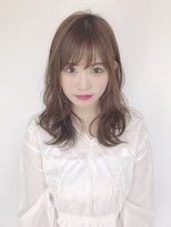 イマ(ima)&nbsp;shiwu小顔おくれ毛グレージュ