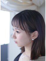 ホワイトルーム(White Room) 【羽のような質感】シースルーバング♪