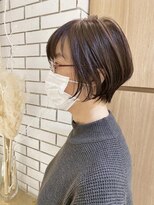 レーヴ(Reve) 白髪ぼかしショートボブ