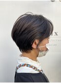 クセ×ハンサムショート