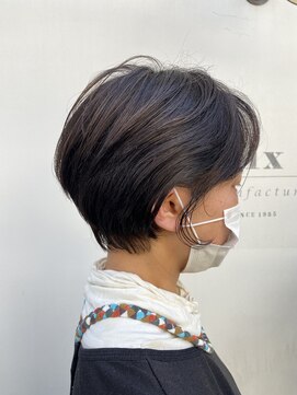 美容室 フィックス クセ×ハンサムショート