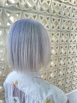 ワクヘアー(WaKu hair)&nbsp;冬カラー　ホワイティアッシュ