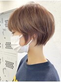 ショートヘアショートカットショートボブマッシュショート前髪