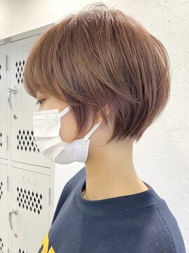 サンク 原宿 表参道(cinq) ショートヘアショートカットショートボブマッシュショート前髪