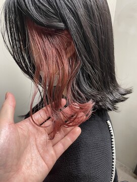 フレーム なんば店(FRAME) ピンクインナーカラー