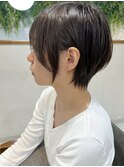 【渡辺】ショートグラデーションカラーペールベージュ