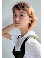 クシュ 所沢西口プロぺ通り(kusyu... )&nbsp;ペールベージュセクションカラーグラデーションカラー外ハネボブ