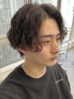 フィフス 原宿(fifth)&nbsp;ツイストスパイラルパーマセンターパートツーブロックマンバン