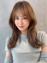 アグ ヘアー ブラン 半田店(Agu hair blanc) 《Agu hair》２wayバング×くびれワンホンヘア