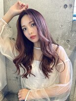 ルービック 高槻(Rubik's)&nbsp;シースルーバング/大人秋色/ピンクカラー/ウェーブヘア