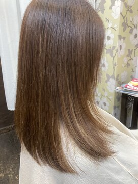 テテクルー(tete et clou) ハイライトand全体染め