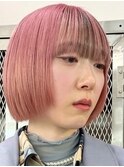 pink×point Black [新宿駅/美髪/ピンクブラウン]
