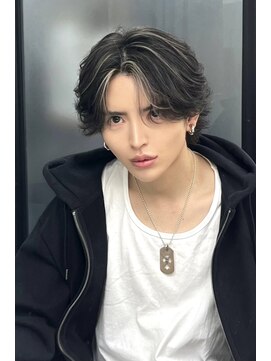 リア 大阪梅田(Ria) ~メンズ メッシュ×パーパスパーマ~ 【Ria 大阪 梅田】