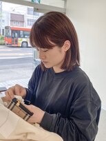 コルユニテ(col. unite)&nbsp;ブラウンカラー/ナチュラルブラウン/ナチュラルカラー/ボブヘア