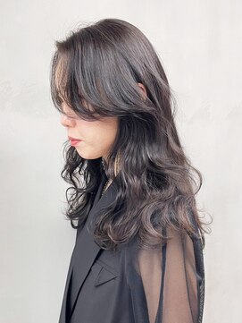 アイティーバイアルバム 藤沢店(IT by ALBUM) メルティカラー似合わせカットフェミニンロング_ba492171