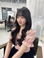 ハピネス 梅田茶屋町店(HAPPINESS)&nbsp;ロングレイヤー/韓国ヘア/髪質改善/顔まわり/ブリーチなし