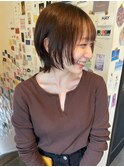 パツッとショートウルフ