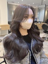 ジーナ 渋谷本店(Zina)&nbsp;ラベンダーカラー×ワンホンスタイル