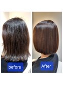 髪質改善/ 縮毛矯正/ストレート/ナチュラル/カラーエステ