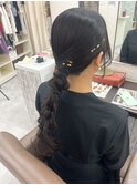 タイト編み下ろし